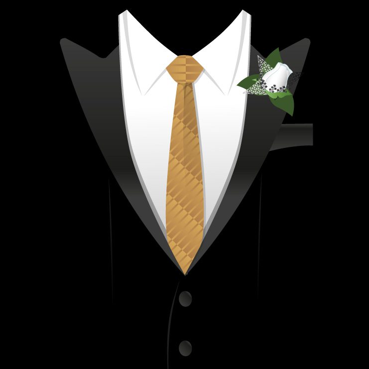 JGA Shirt - Tuxedo Smoking Anzug – Bild 2