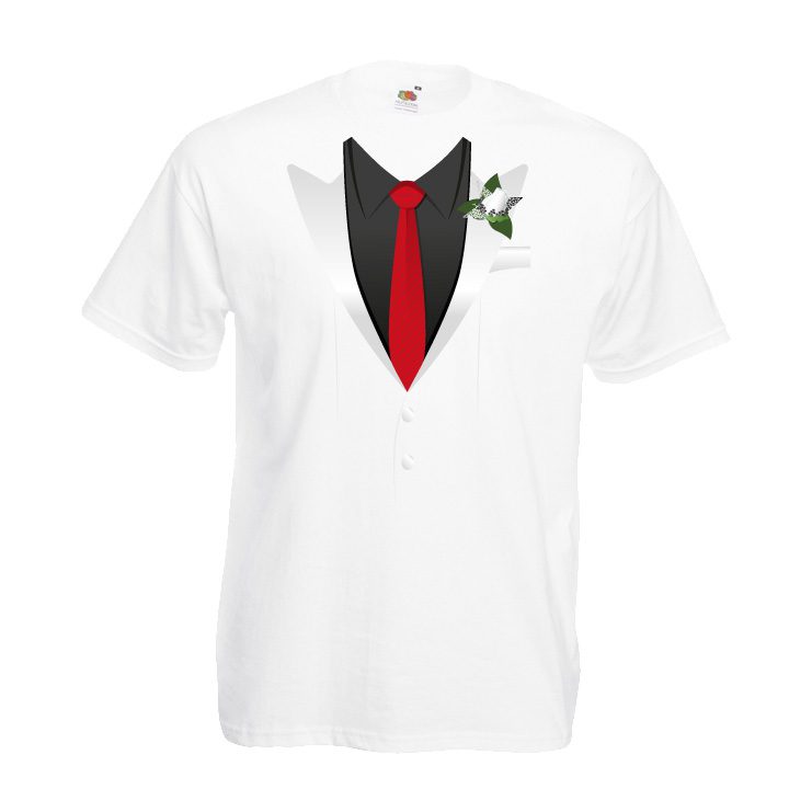 JGA Shirt - Tuxedo Smoking Anzug – Bild 4
