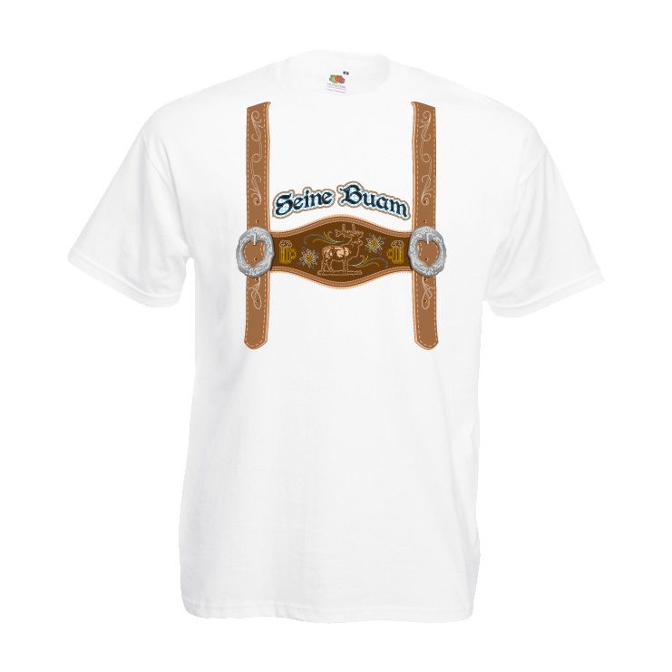 JGA Shirt - Lederhosn Bräutigam & Seine Buam – Bild 4