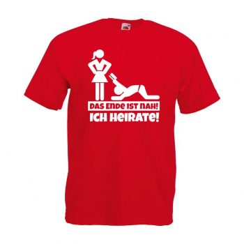 JGA Shirt - Das Ende ist nah