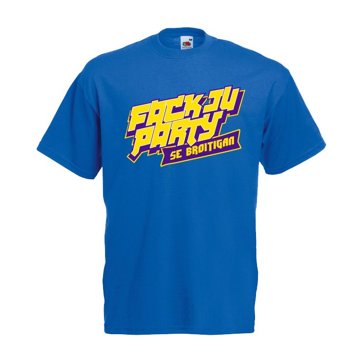 JGA Shirt - Fack Ju Party – Bild 3