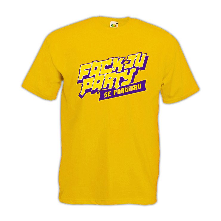 JGA Shirt - Fack Ju Party – Bild 2