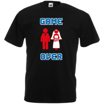 JGA Shirt - Game Over Brautpaar