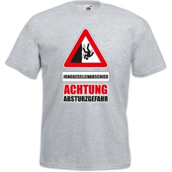 JGA Shirt - Absturzgefahr