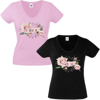 JGA Shirt - The Bride - The Squad Floral