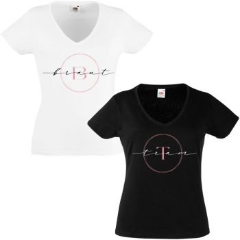 JGA Shirt - Braut - Team - Circle