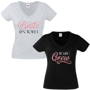 JGA Shirt - Bride on Tour - Bride Crew