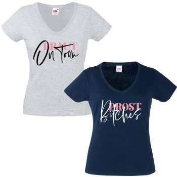 JGA Shirt - Braut on Tour - Prost Bitches