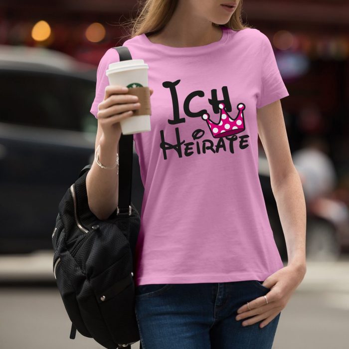 JGA Shirt - Ich Heirate - Wir Feiern – Bild 4
