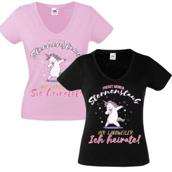 JGA Shirt - Sternenstaub Einhorn