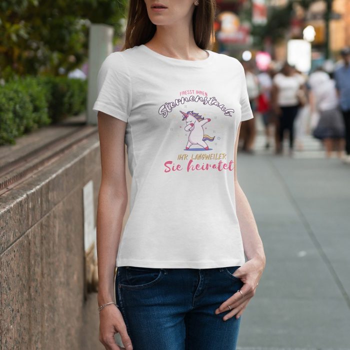 JGA Shirt - Sternenstaub Einhorn – Bild 2