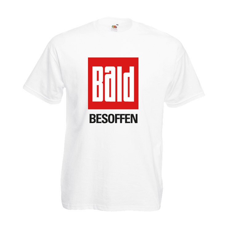 JGA Shirt - Bald Ehemann - Bald Besoffen – Bild 2