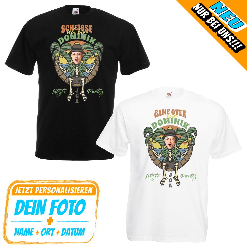 JGA Foto-Shirt - Game Over