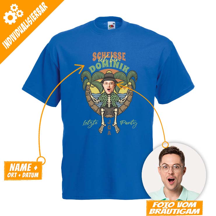 JGA Foto-Shirt - Game Over – Bild 2