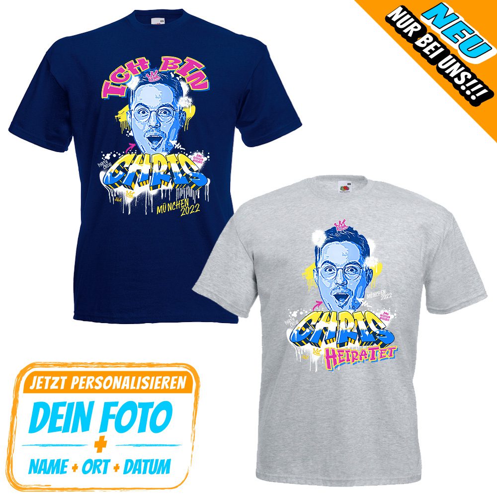 JGA Foto-Shirt - Graffiti