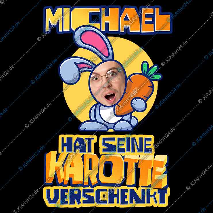 JGA Foto-Shirt - Karotte – Bild 3