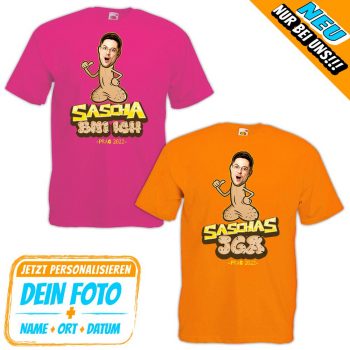 JGA Foto-Shirt - Pimmelkopf