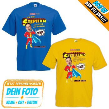 JGA Foto-Shirt - Superheld