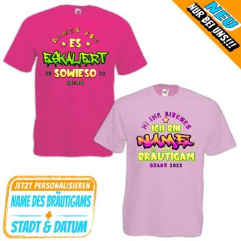 JGA personalisiert - Es eskaliert sowieso