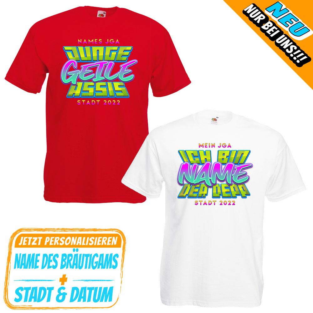 JGA personalisiert - Junge Geile Assis