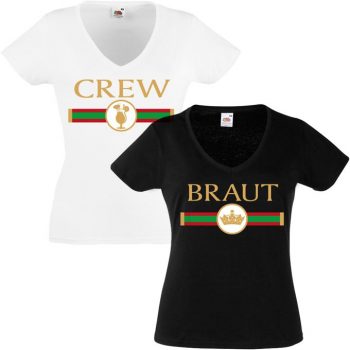 JGA Shirt - Braut Crew Stripes