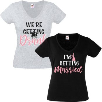 JGA Shirt - Getting drunk married