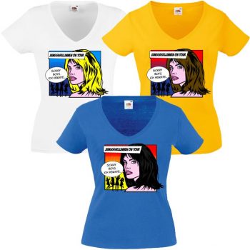 JGA Shirt - Sorry Boys ich heirate Comic