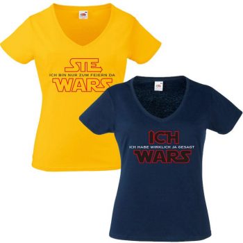 JGA Shirt - Ich Wars - Sie Wars