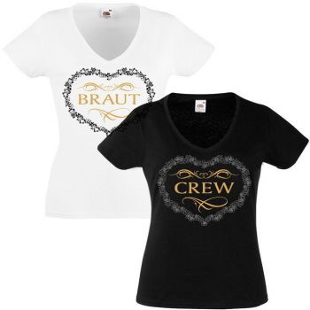 JGA Shirt - BRAUT CREW Spitze