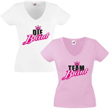 JGA Shirt - Braut Krone