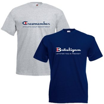 JGA Shirt - Champ Bräutigam