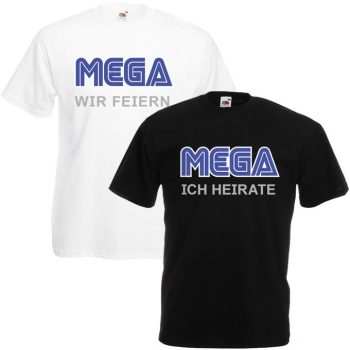 JGA Shirt - MEGA Ich heirate