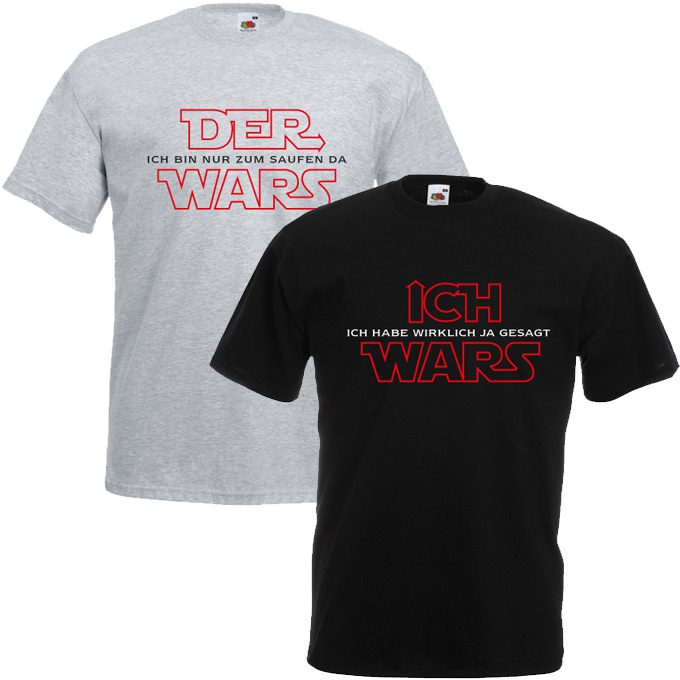 JGA Shirt - Ich Wars-Der Wars