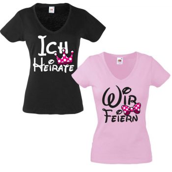 JGA Shirt - Ich Heirate - Wir Feiern