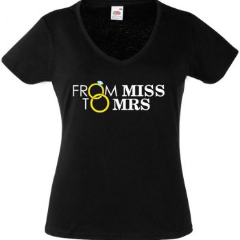 JGA Shirt - From Miss to Mrs.
