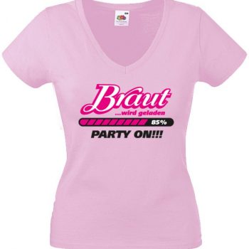 JGA Shirt - Braut wird geladen